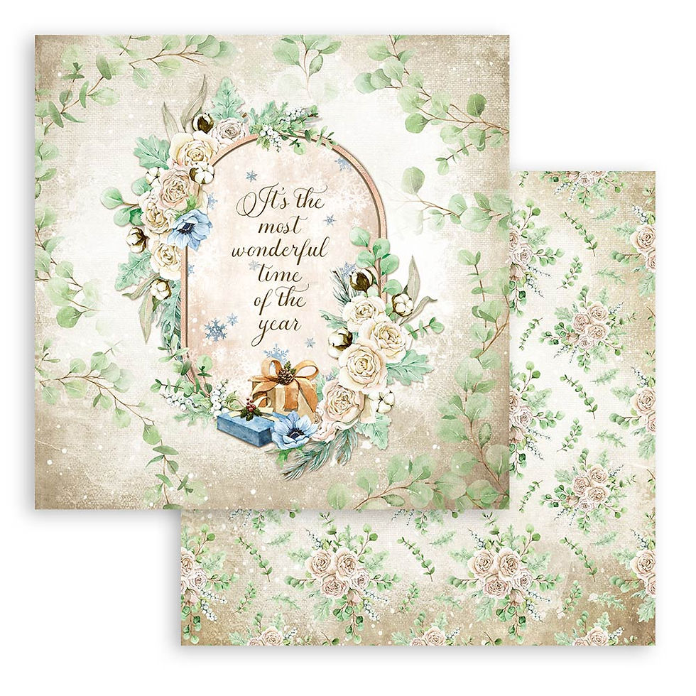 Thumbnail: REDUCED Stamperia - Cozy Winter - 10 - 12x12 Sheets