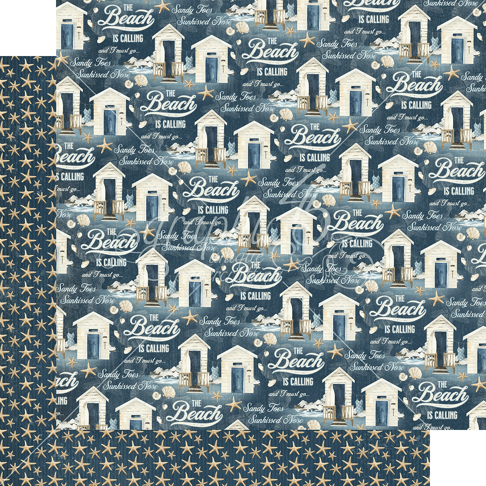 Thumbnail: Graphic 45 - The Beach is Calling - 8×8 Collection Pack