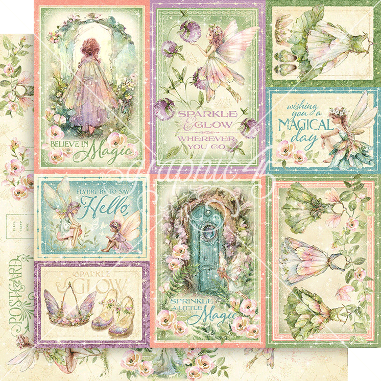 Thumbnail: Graphic 45 - Fairy Boutique - 12 - 12x12 Sheets