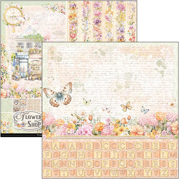 Thumbnail: Ciao Bella - Flower Shop - Patterns - 8 - 12x12 Sheets
