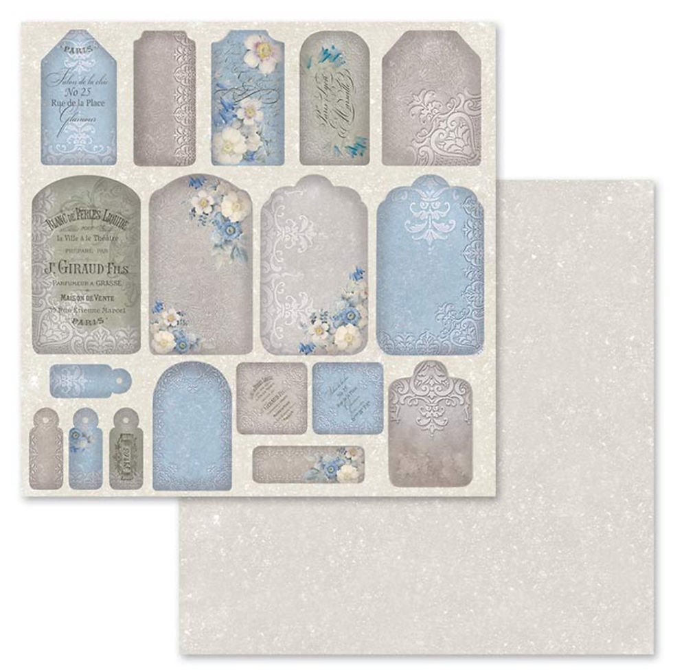 Thumbnail: REDUCED New England by Stamperia - 12 x 12 Paper Pack