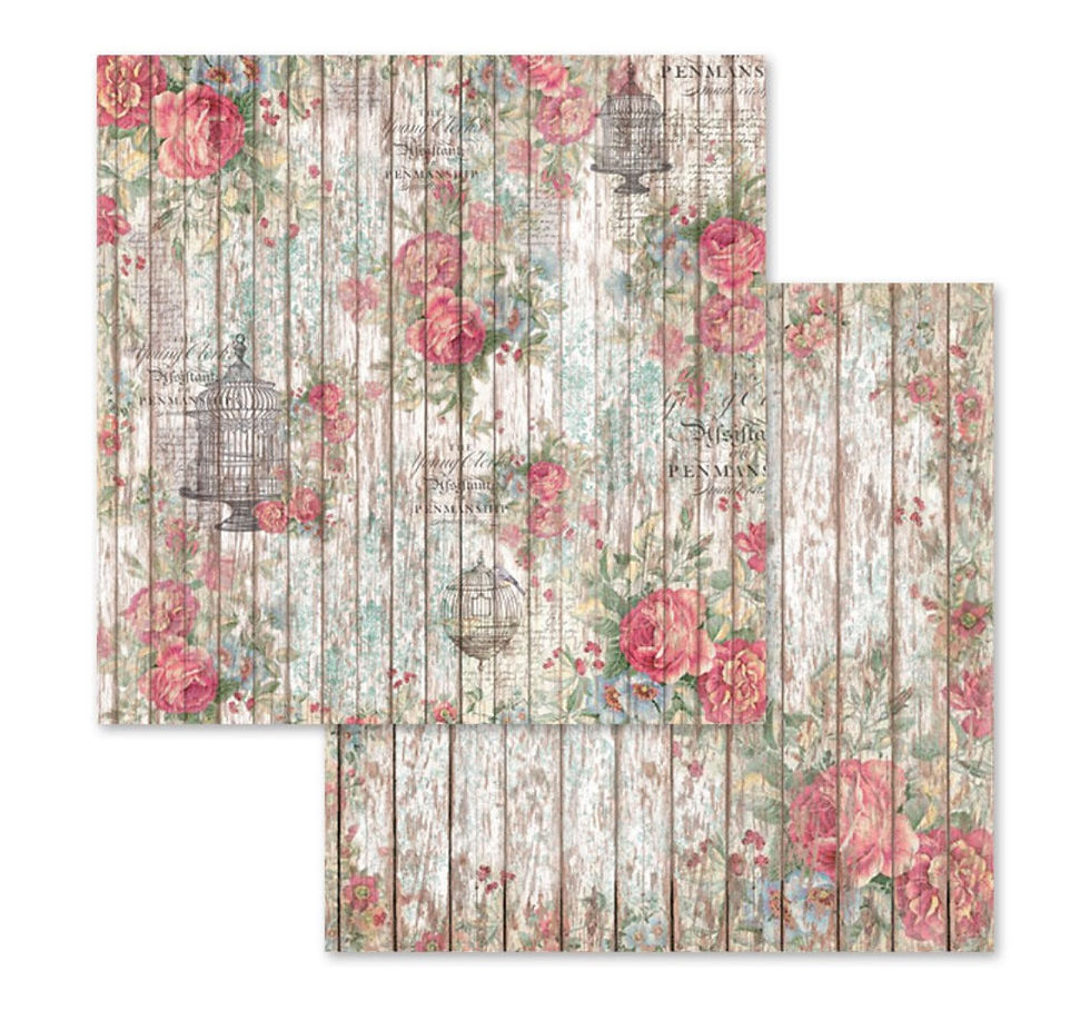 Thumbnail: REDUCED Roses & Lace by Stamperia-12x12 Paper Pack