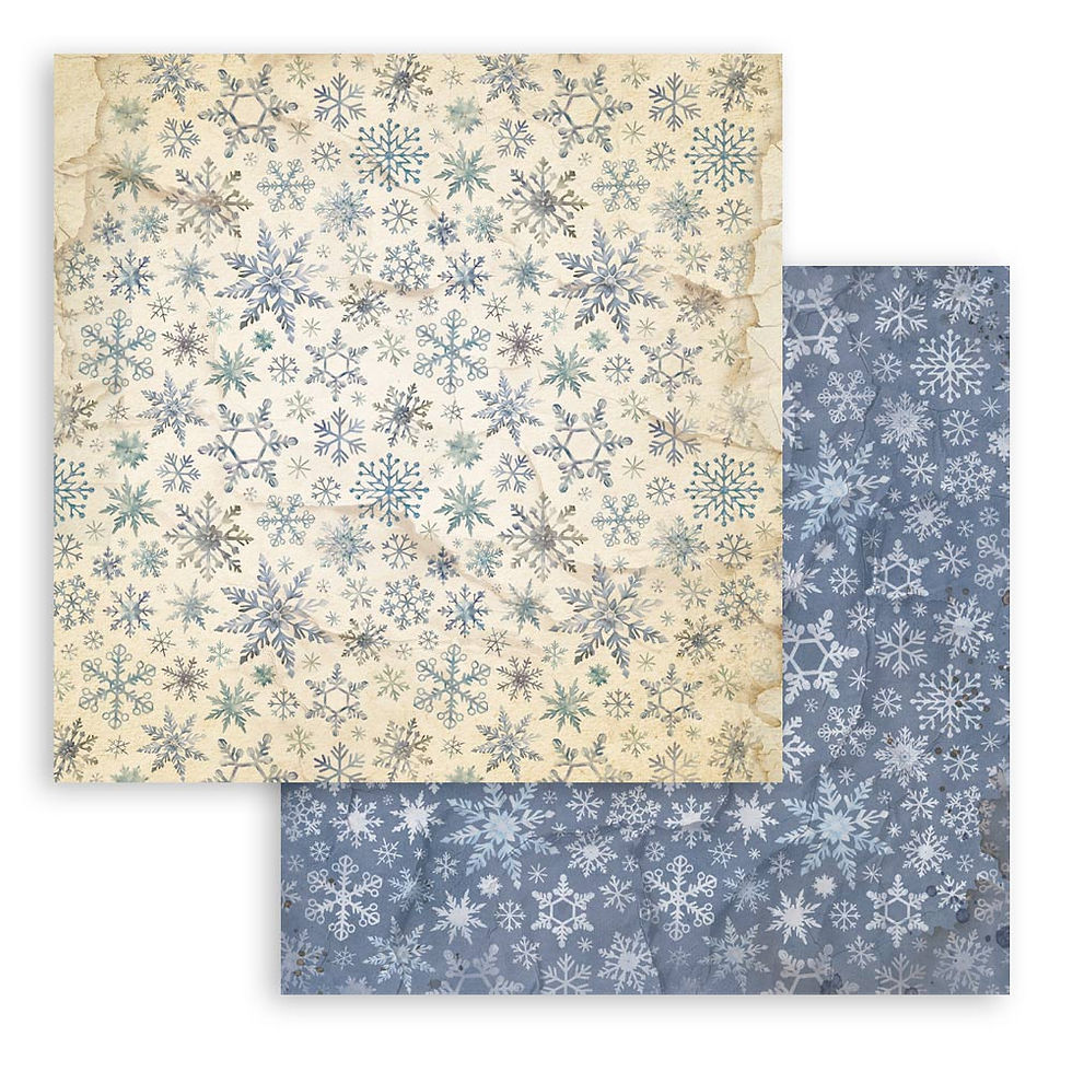 Thumbnail: Stamperia - Silent Night - Backgrounds - 10 - 12x12 Sheets