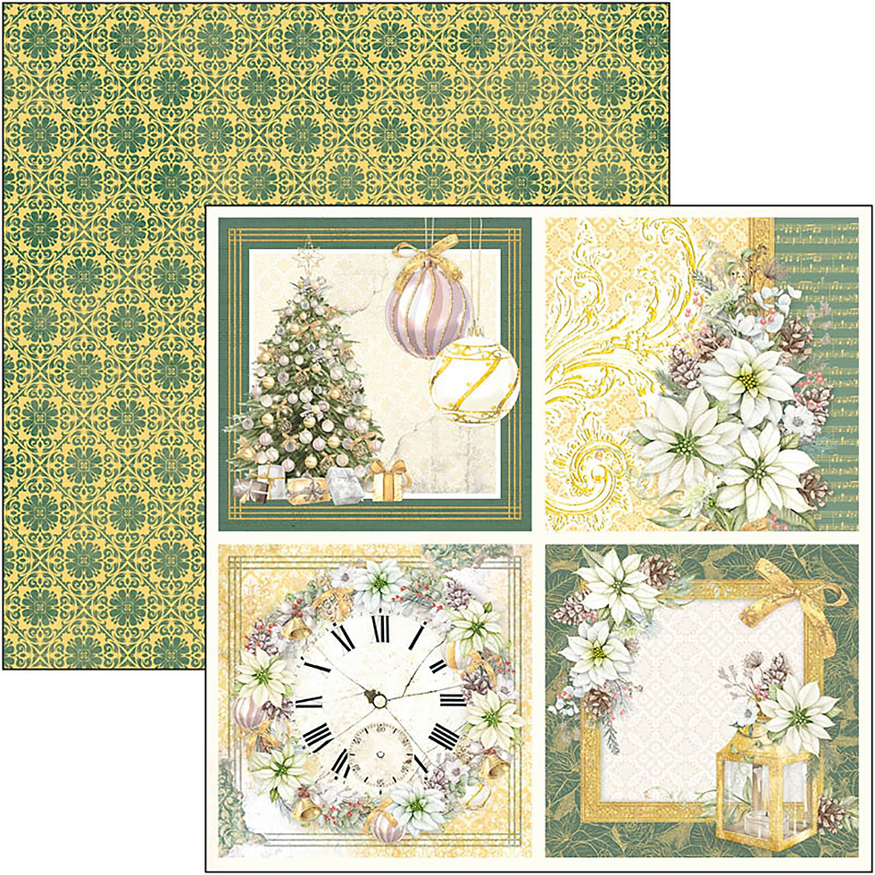 Thumbnail: Ciao Bella - Sparkling Christmas - 8x8 Double-Sided Sheets