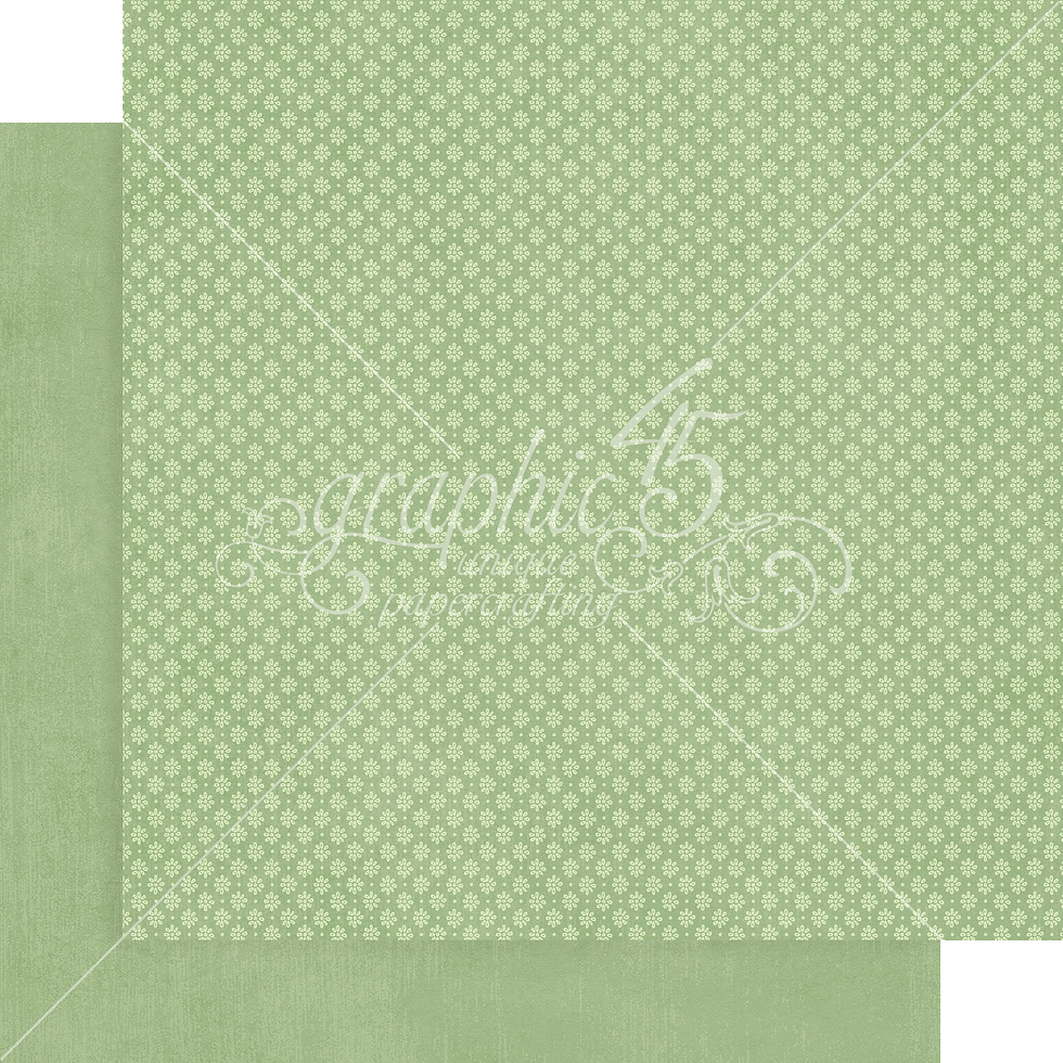 Thumbnail: REDUCED Graphic 45 - Flower Market - Patterns & Solids - 16 - 12x12 Sheets