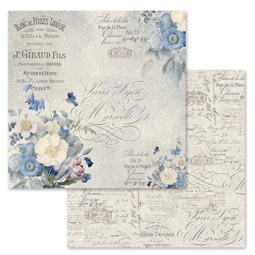 Thumbnail: REDUCED New England by Stamperia - 12 x 12 Paper Pack