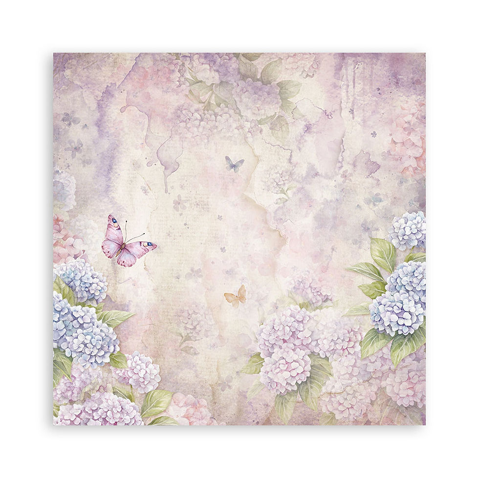 Thumbnail: Stamperia - Quiet Days - 22 SINGLE-SIDED 12x12 Sheets