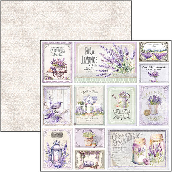 Thumbnail: Ciao Bella - Morning in Provence - 8x8 Double-Sided Sheets