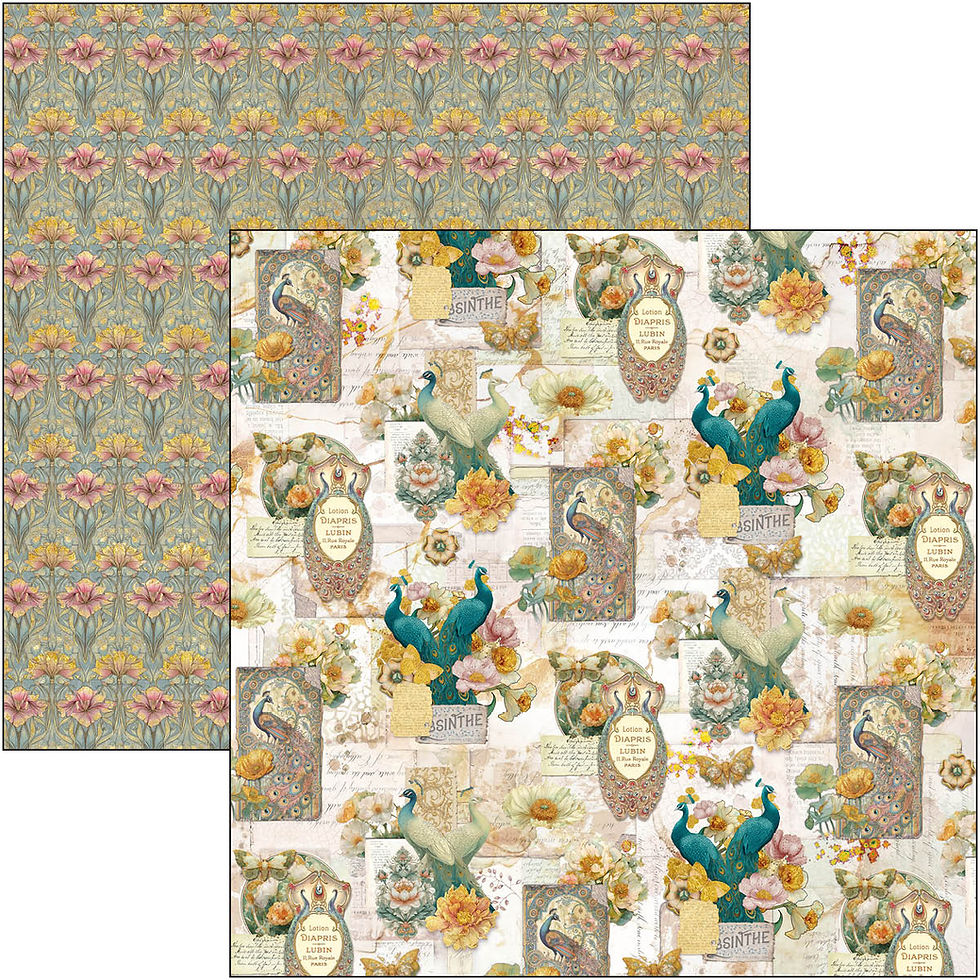 Thumbnail: Ciao Bella - Artemis - Patterns - 8 - 12x12 Sheets