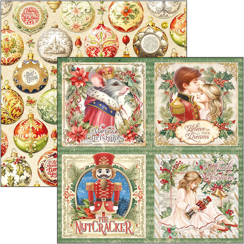 Thumbnail: Ciao Bella - The Nutcracker - 12 - 12x12 Double-Sided Sheets