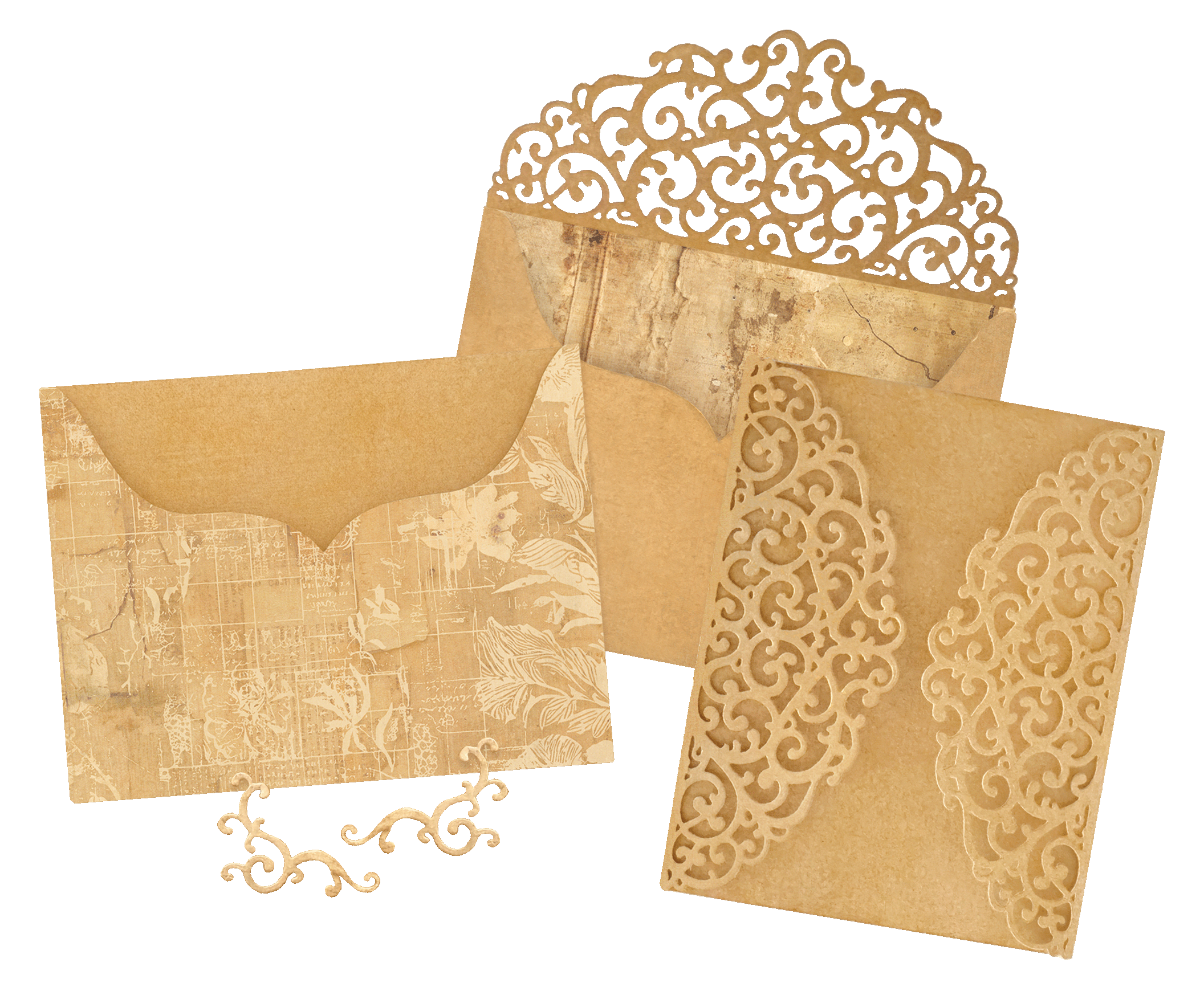 Graphic 45 - Ornate Gatefold &amp; Envelope Dies