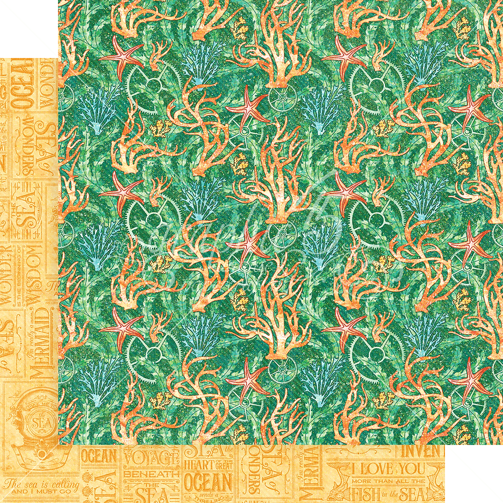 Thumbnail: Graphic 45-Voyage Beneath The Sea-Deluxe Collector's Edition