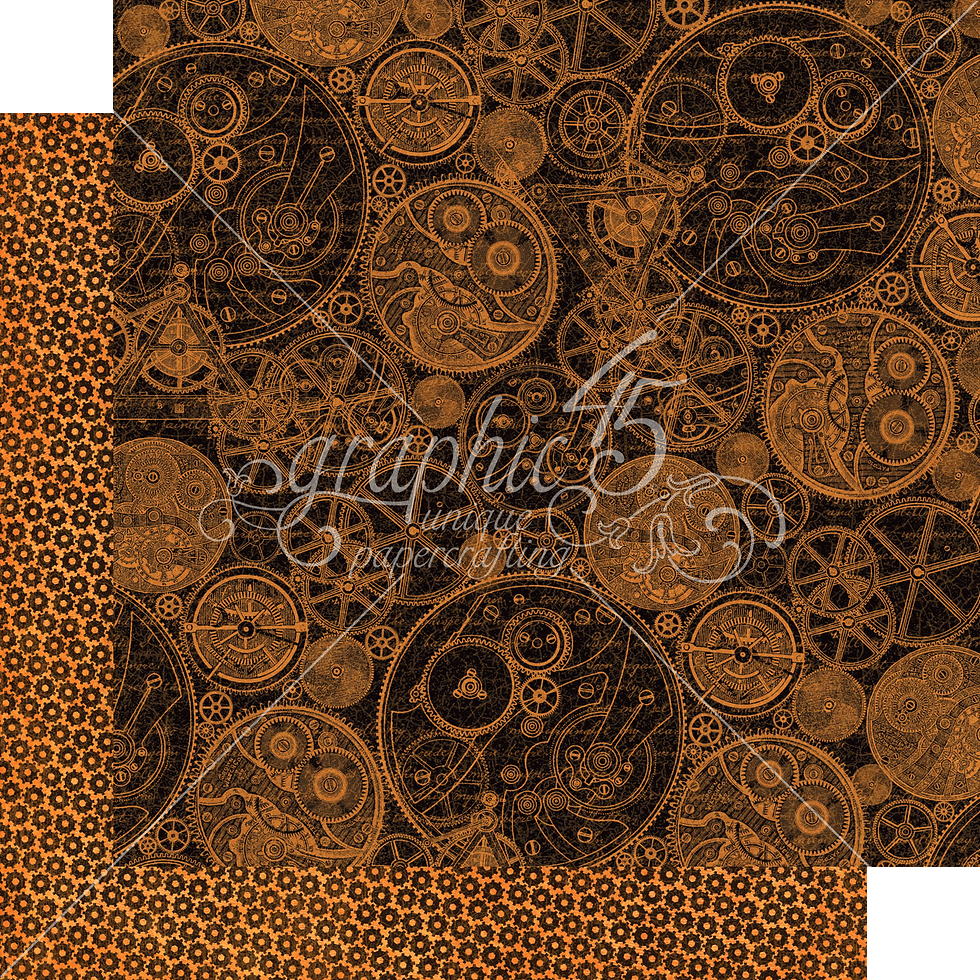 Thumbnail: Graphic 45 - Steampunk Spells - 24 - 8x8 Sheet Pad