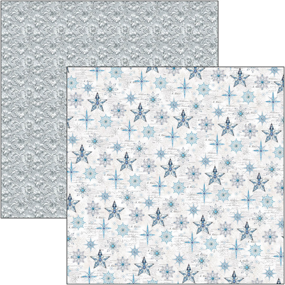 Thumbnail: Ciao Bella - Elegance of Blue - Patterns - 8 - 12x12 Sheets