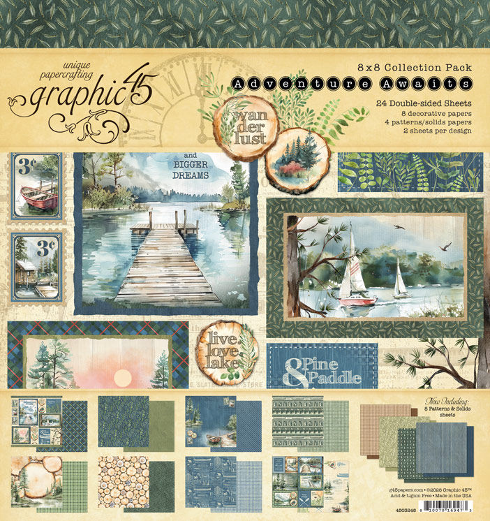 Thumbnail: Graphic 45 - Adventure Awaits - Complete Collection Bundle
