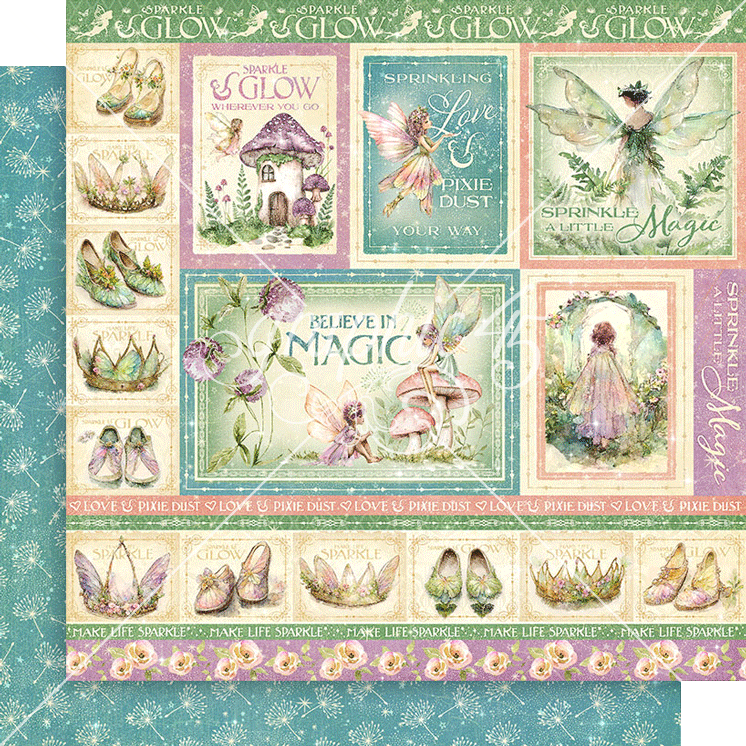 Thumbnail: Graphic 45 - Fairy Boutique - 12 - 12x12 Sheets