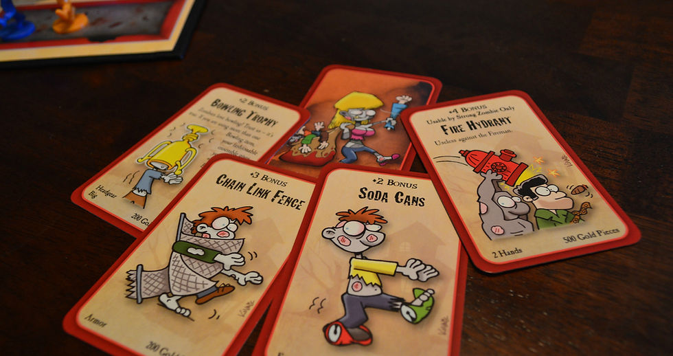 In Munchkin Zombies, you'll find yourself immersed in a hilarious zombie apocalypse where the stakes are high and the laughter is abundant.