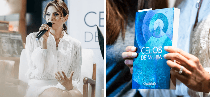 "Celos de mi hija", el libro escrito por la guatemalteca Claudia Sofía
