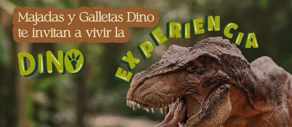Dino Experiencia en centro comercial Majadas, abril y mayo 2023