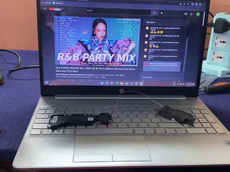 LAPTOP HP SOUND SPEAKER PROBLEMโโโ