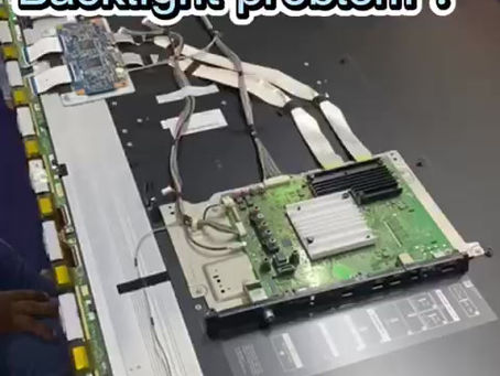 TV SONY 65" BACKLIGHT PROBLEMโโโ