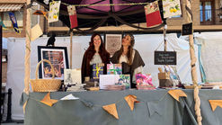 Mercado literario en el Mercado Medieval de Lerín