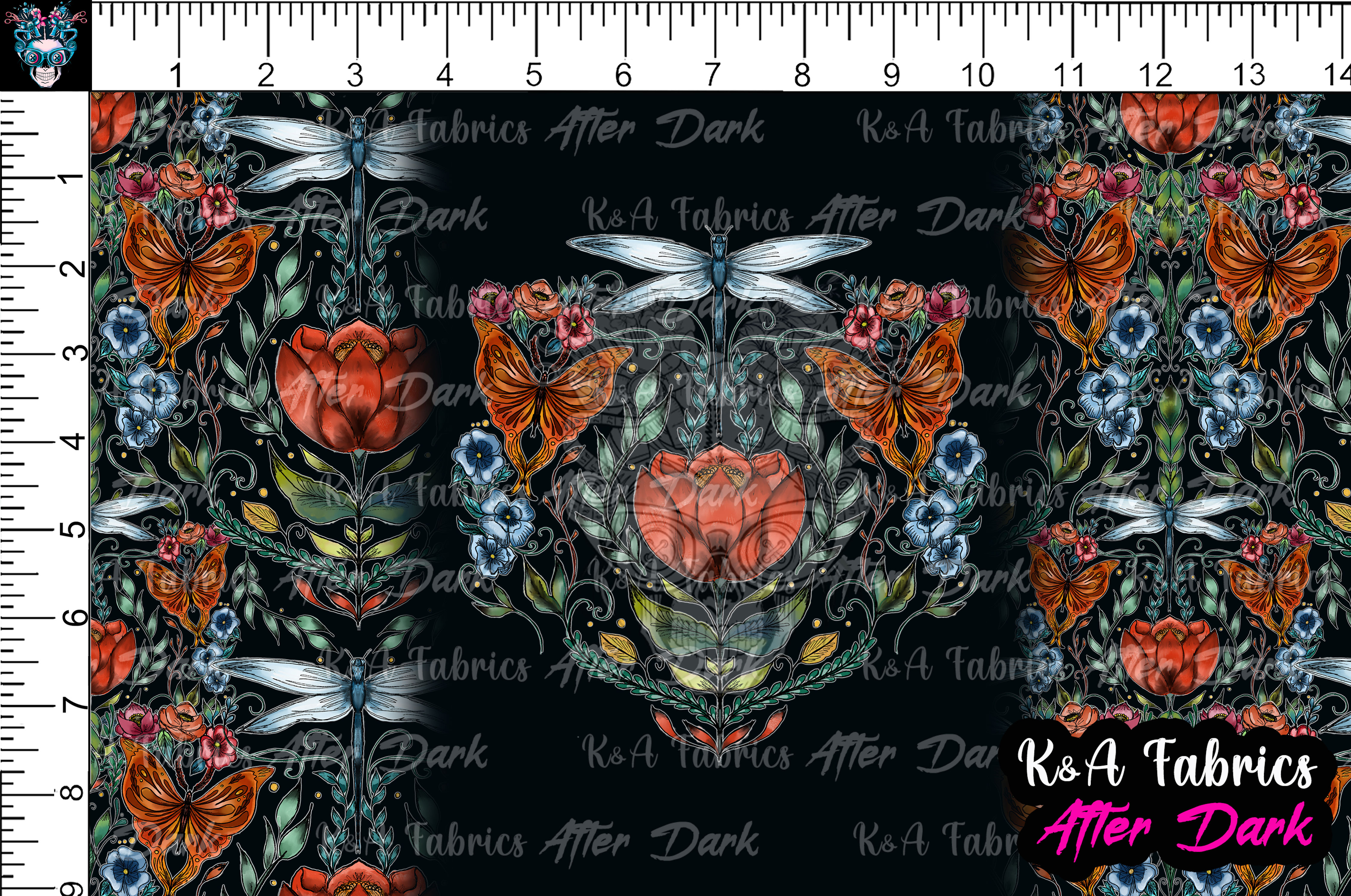 Fantasy Floral Tumbler