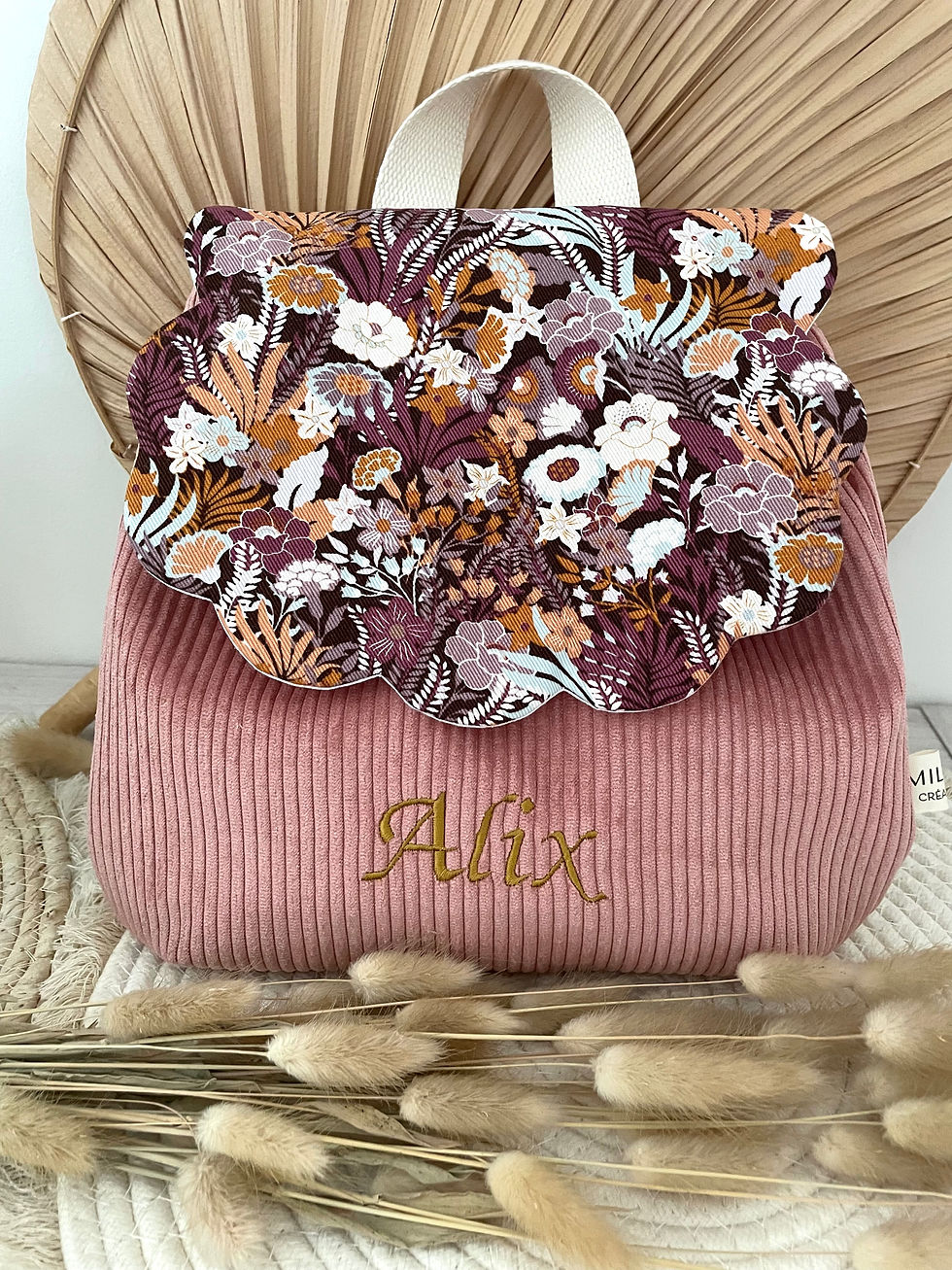 Sac maternelle, sac d'école, sac de crèche Alix