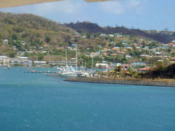 Post St. Louis - Morne Jaloux at the top