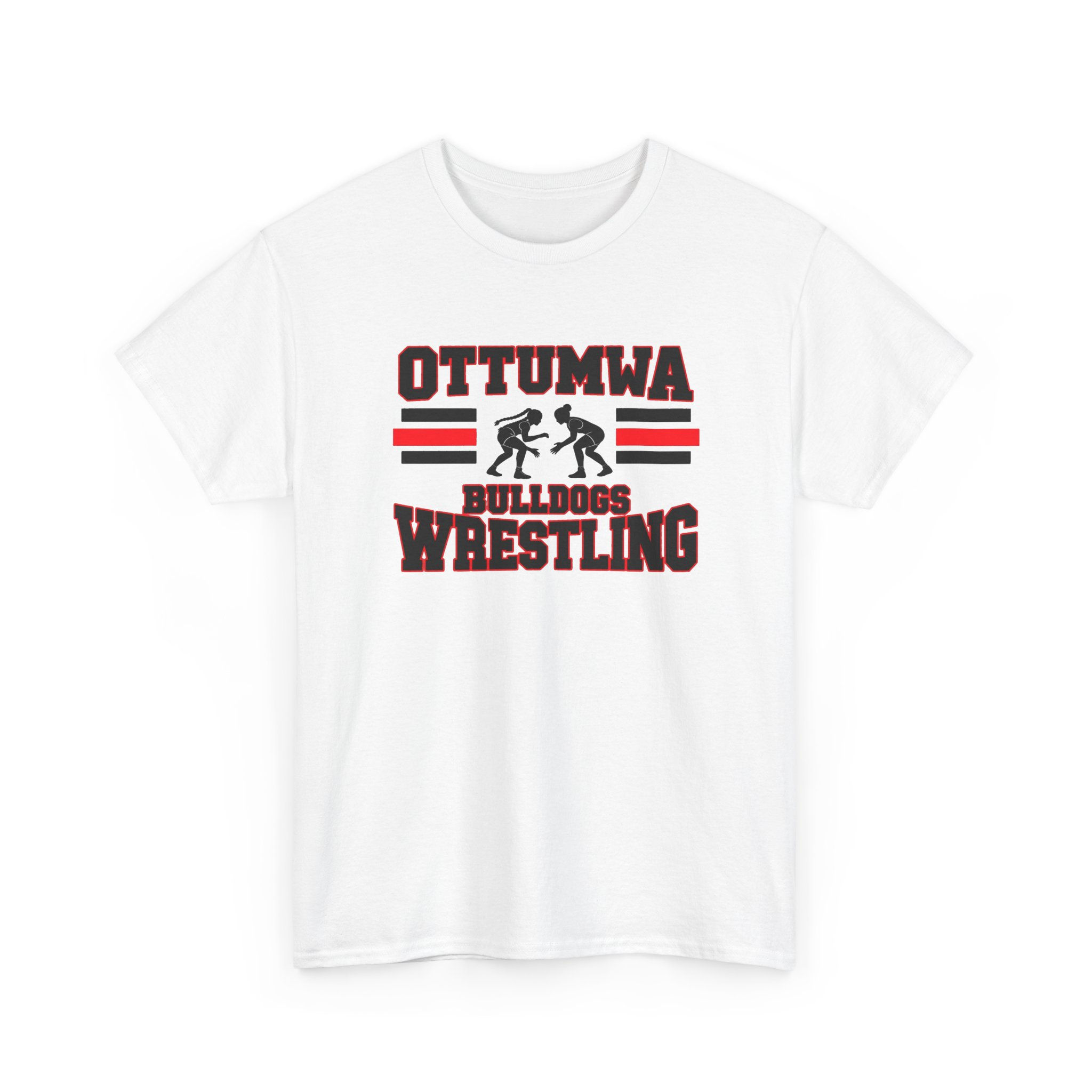 Gildan Heavy Cotton Tee- Ottumwa Wrestling girls