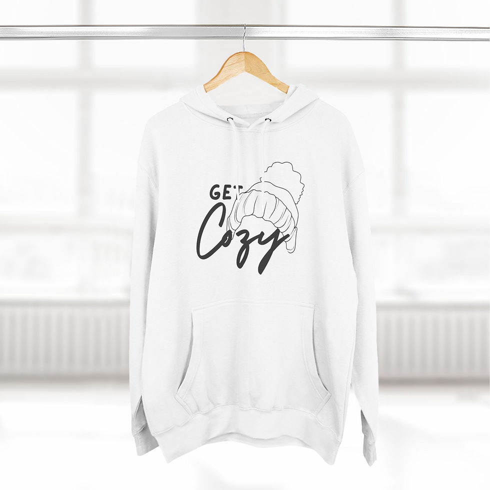 Thumbnail: Three-Panel Fleece Hoodie- get cozy