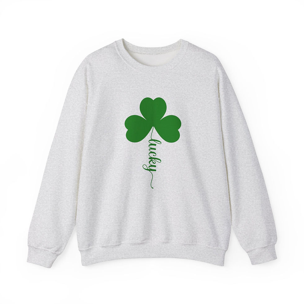 Thumbnail: Unisex Heavy Blend™ Crewneck Sweatshirt- Lucky