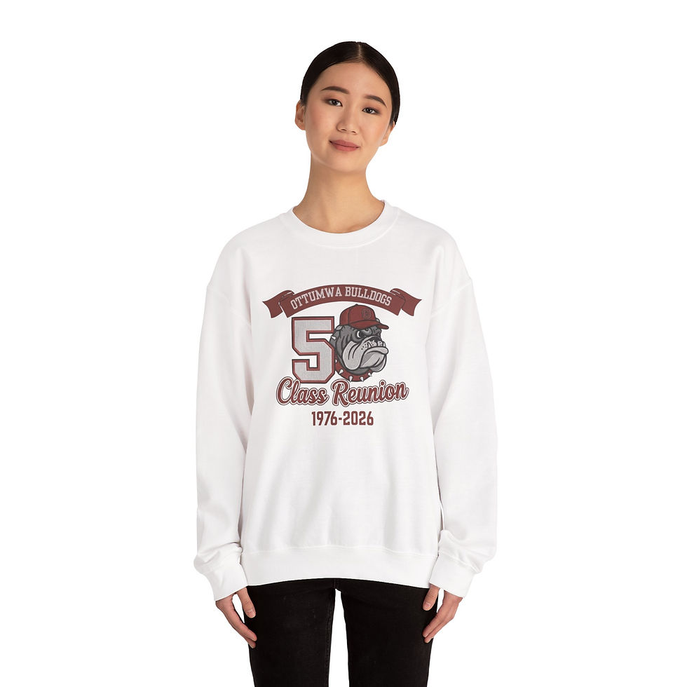 Thumbnail: Unisex Heavy Blend™ Crewneck Sweatshirt-50th class reunion