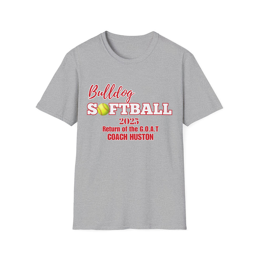 Thumbnail: Unisex Softstyle T-Shirt-Ottumwa Softball 2025