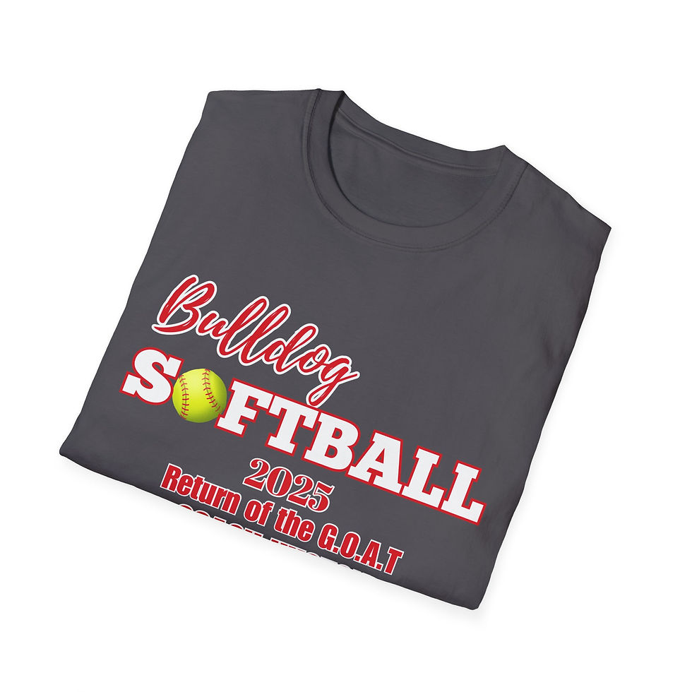 Thumbnail: Unisex Softstyle T-Shirt-Ottumwa Softball 2025