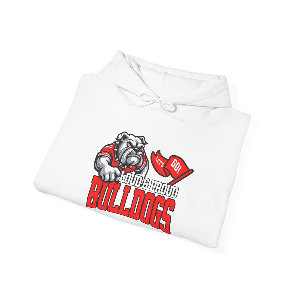 Thumbnail: Unisex Heavy Blend™ hoodie- loud and proud