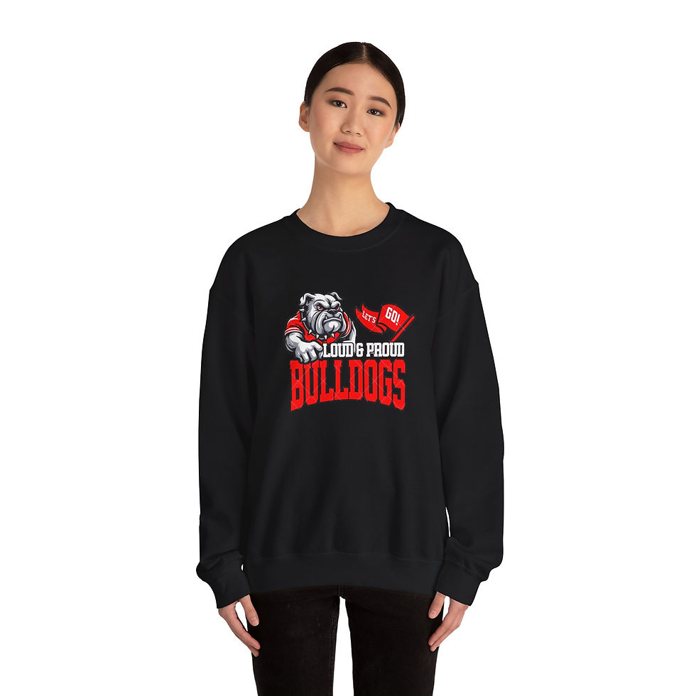 Thumbnail: Unisex Heavy Blend™ Crewneck Sweatshirt-loud and proud