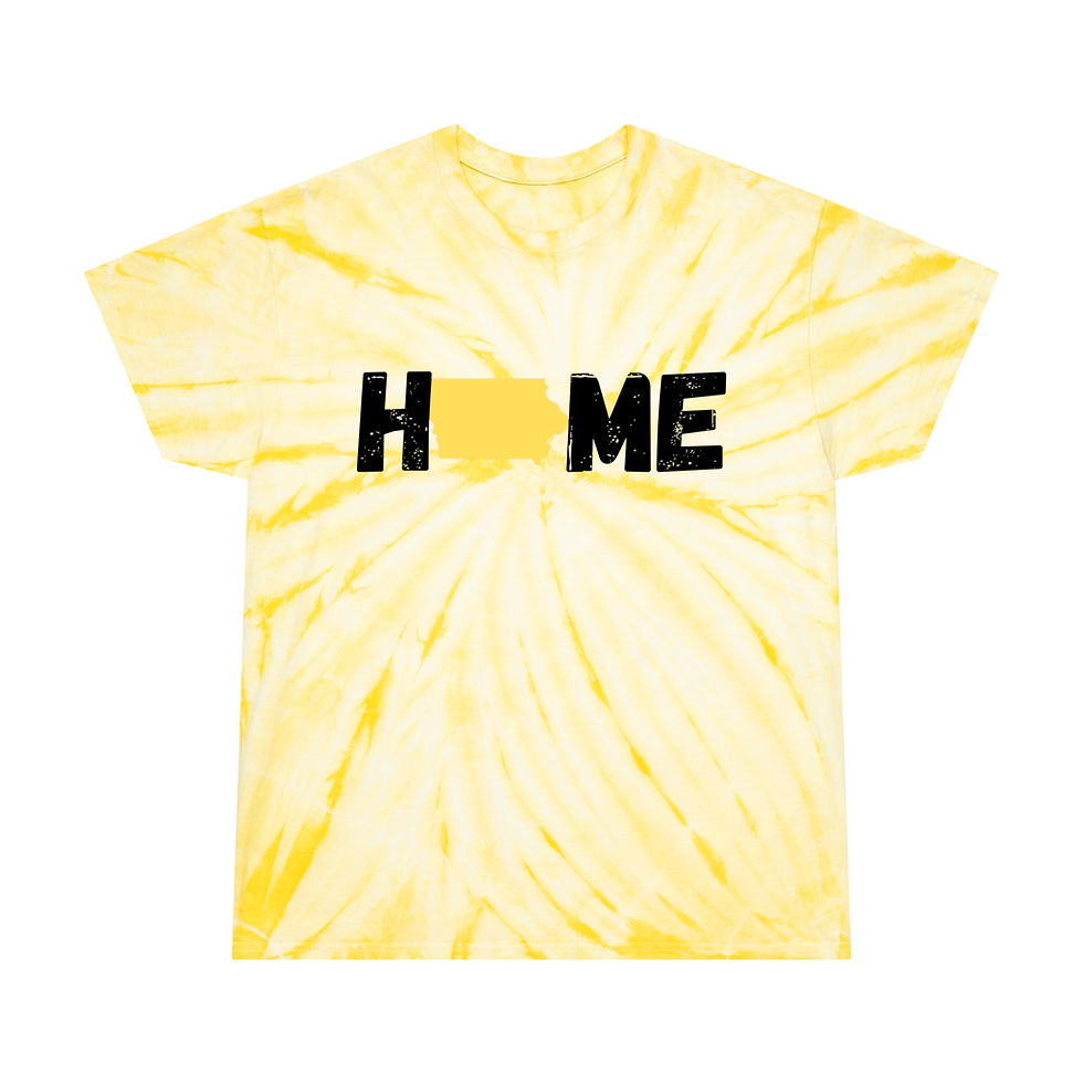 Tie-Dye Tee, #Iowa Home