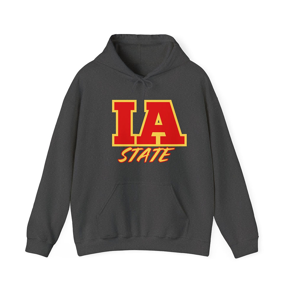 Thumbnail: Unisex Heavy Blend™ Hooded Sweatshirt- IA state