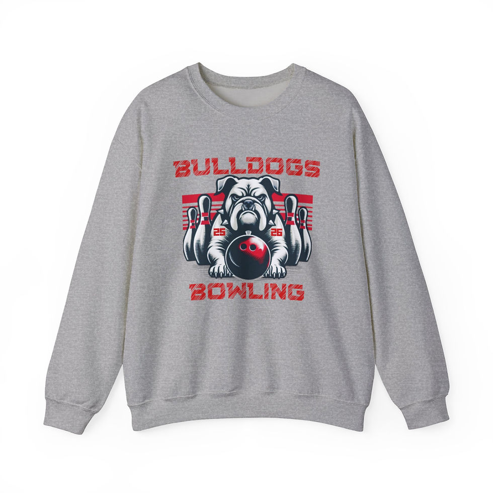 Thumbnail: Unisex Heavy Blend™ Crewneck Sweatshirt- Ottumwa bowling 3
