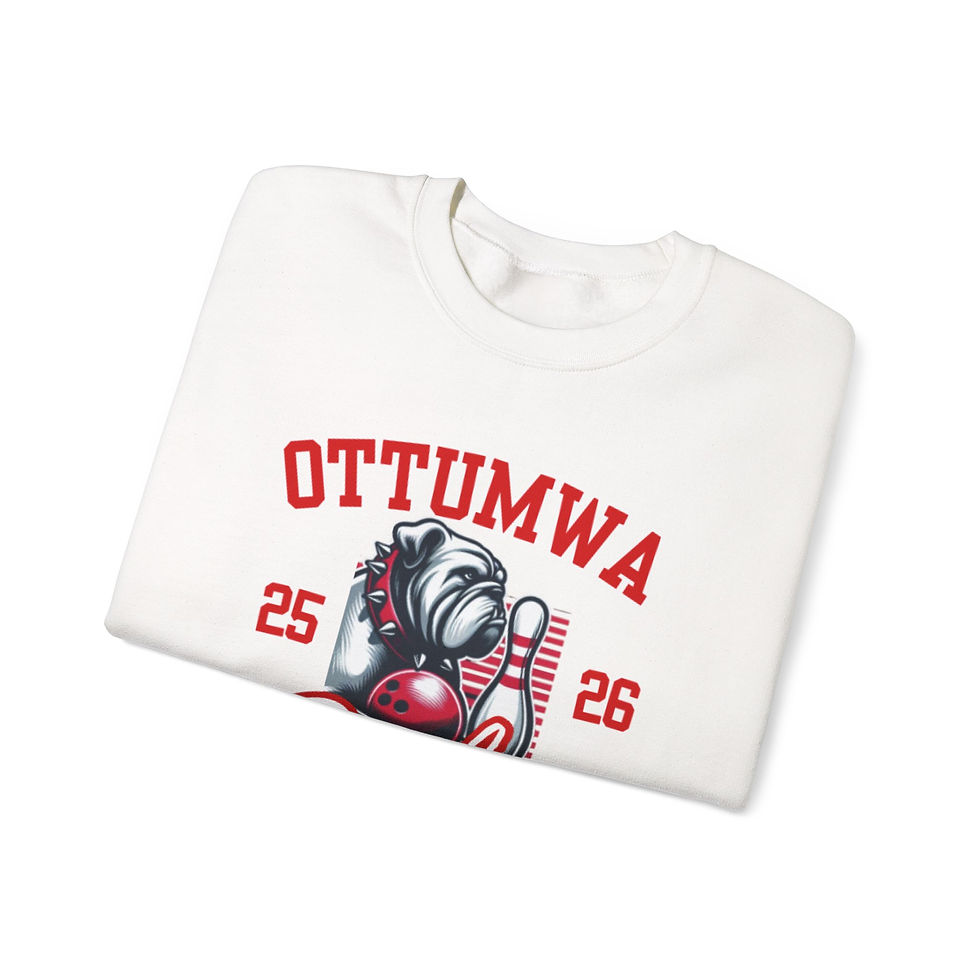 Thumbnail: Unisex Heavy Blend™ Crewneck Sweatshirt- Ottumwa bowling 2