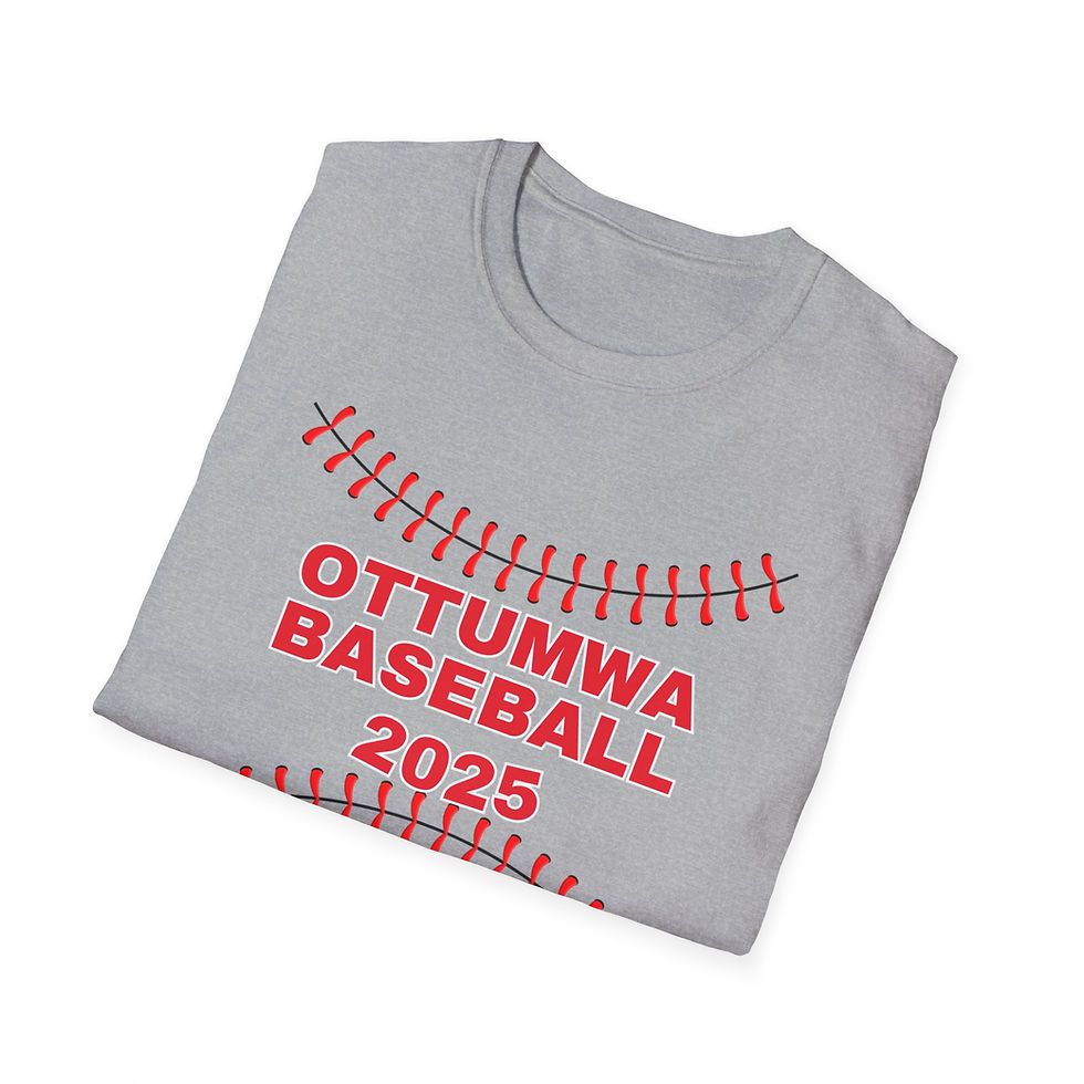 Thumbnail: Unisex Softstyle T-Shirt- Baseball#2