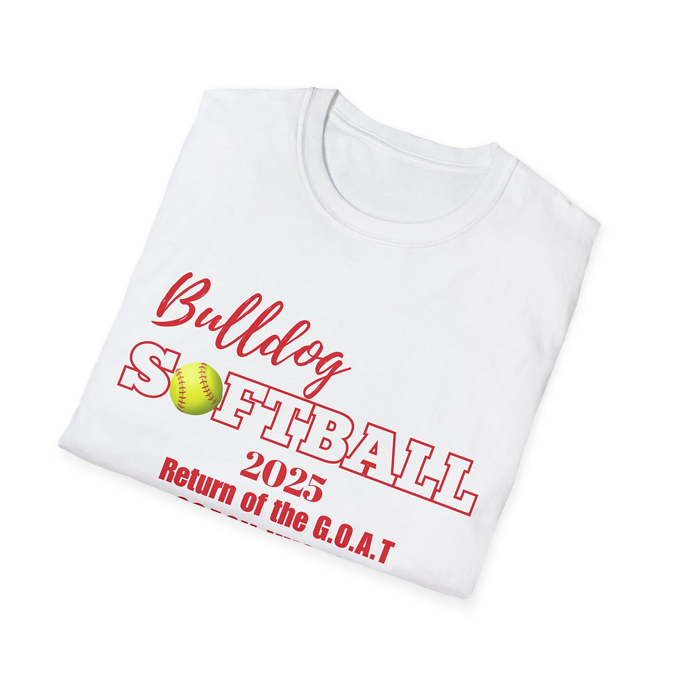 Thumbnail: Unisex Softstyle T-Shirt-Ottumwa Softball 2025