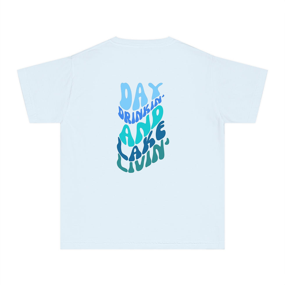Thumbnail: Youth Midweight Tee- Lake Bum