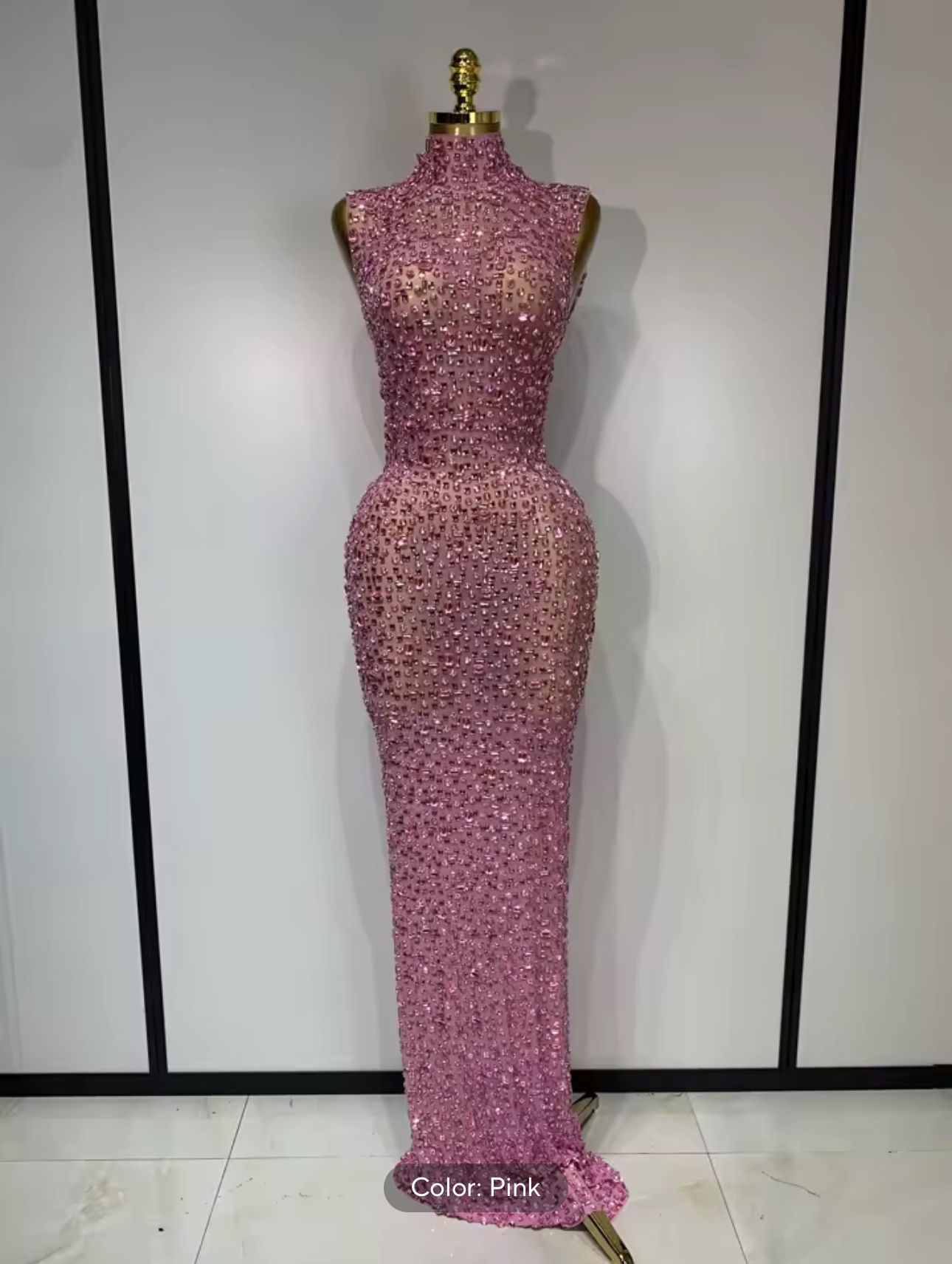 The Majestic Crystal Siren Gown