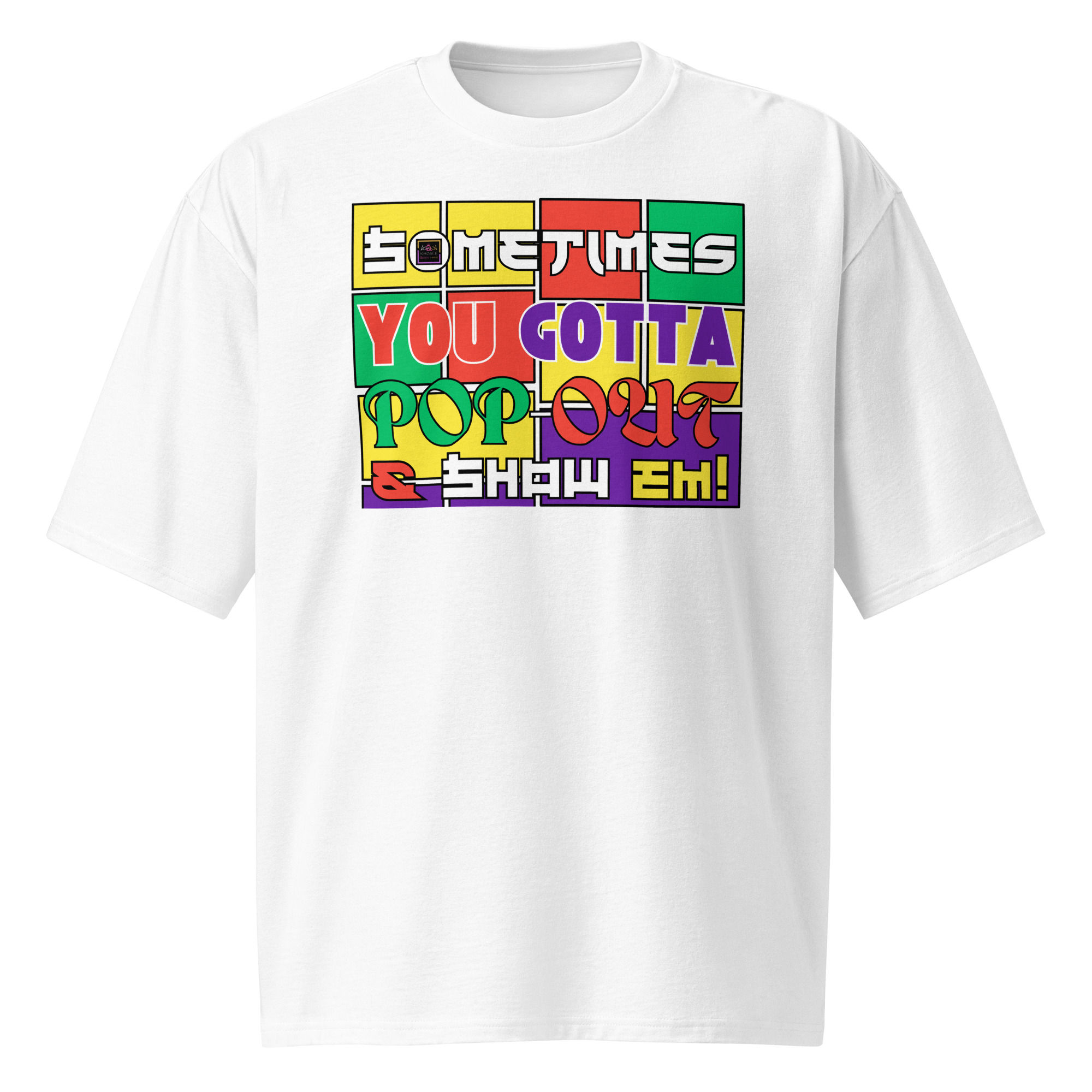 Oversized heavyweight t-shirt