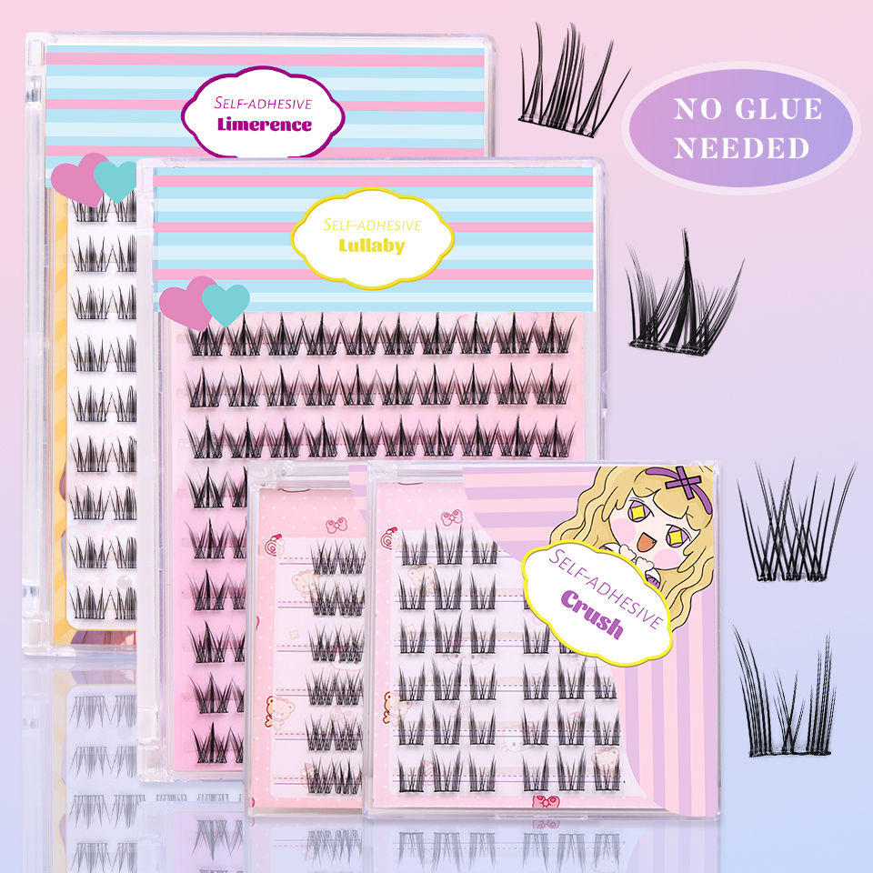 Thumbnail: Lashprofessor Glue-Free DIY Self-adhesive False Eyelashes Self-adhesive Reusable