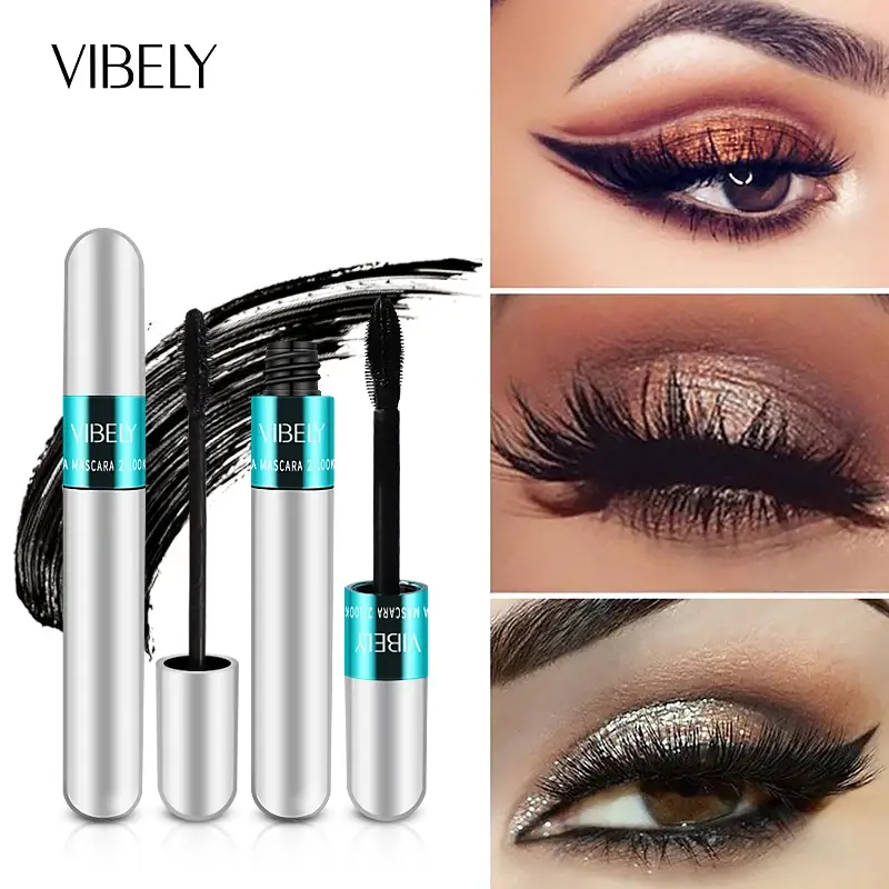 Thumbnail: New 4D Silk Fiber Lash Mascara Waterproof VIBELY 3d Mascara For Eyelash Extensio
