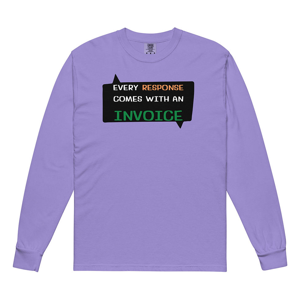 Garment-dyed heavyweight long-sleeve shirt