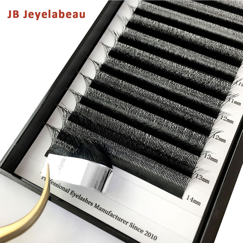Thumbnail: JB Jeyelabeau 3D 4D 5D W Fake eyelashes Naturally curl Eyelash extension Premade